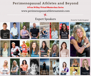 Perimenopausal Athletes and Beyond: a Free Virtual Masterclass Series